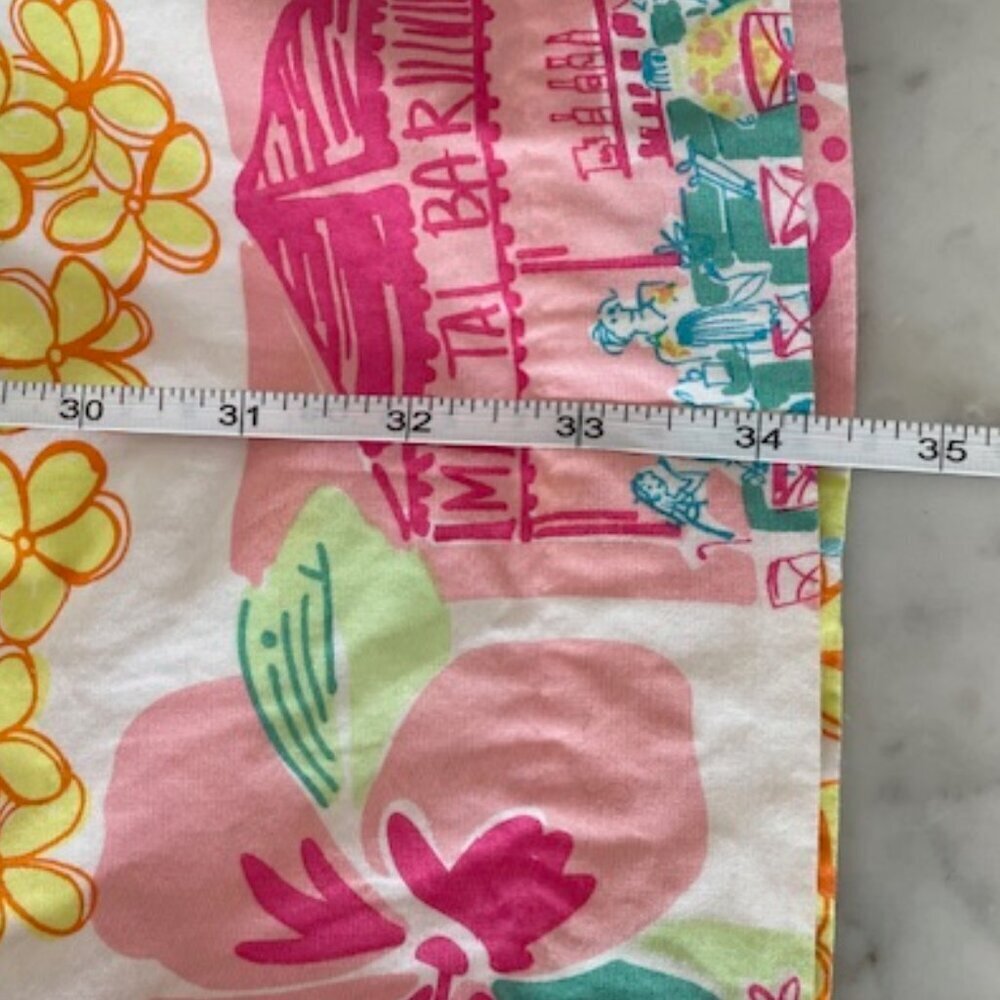 LILLY PULITZER Hawaii Resort 2004 Halter Dress White Label Girl 14 - Picture 16 of 16